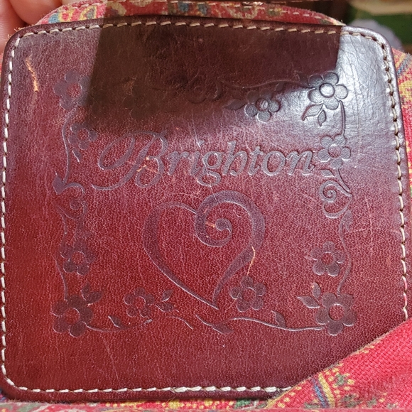 Vintage Brighton Sadie Weave Two - Tone Straw Bag - Picture 8 of 9